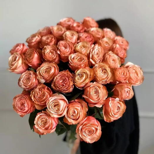 Букет из 39 роз под ленту