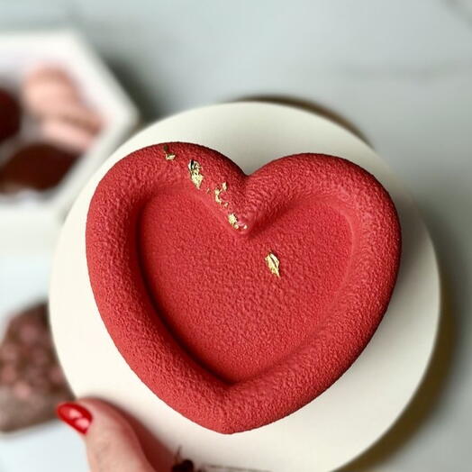 Sugar-Free, Gluten-Free  Chocolate Mousse Bento Cake