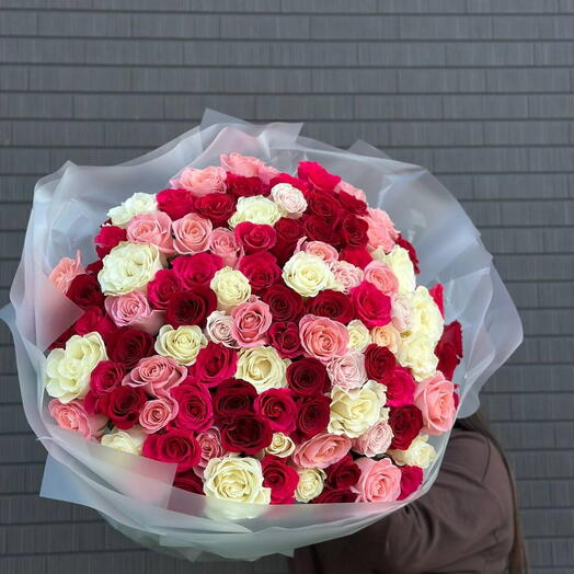 Ecuador mix rose 101 tk 70sm