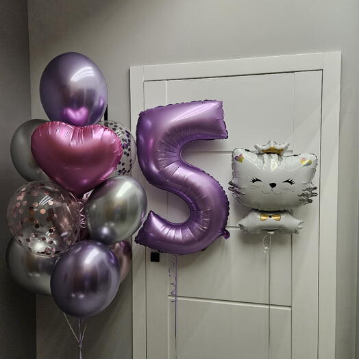 Születésnapi lufikészlet