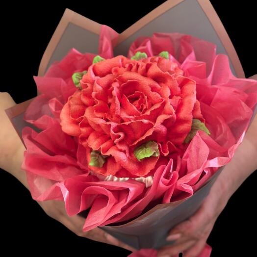 Big marshmallow rose