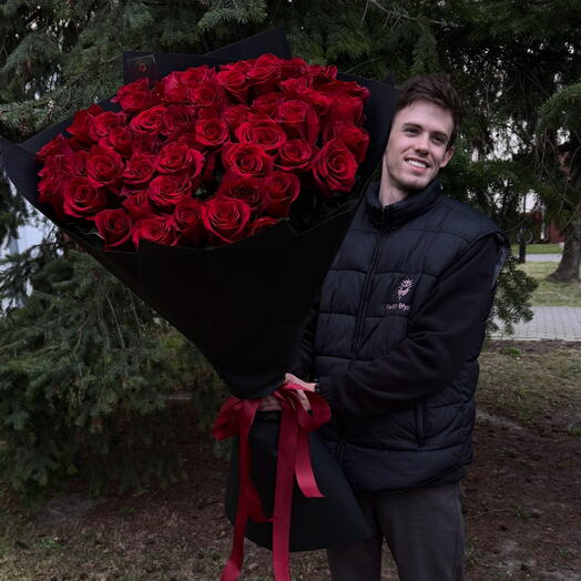 100 cm Red Rose - 51