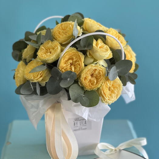 English roses in the bag