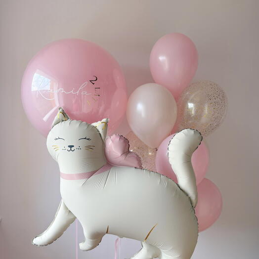 ZESTAW „ROŻOWY KOTEK