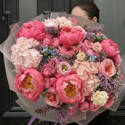 Paeonia, Hydrangea, Roses Big