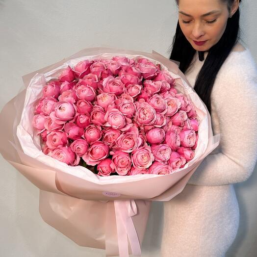 Bouquet of roses Silva Pink
