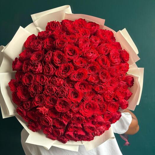 101 red roses