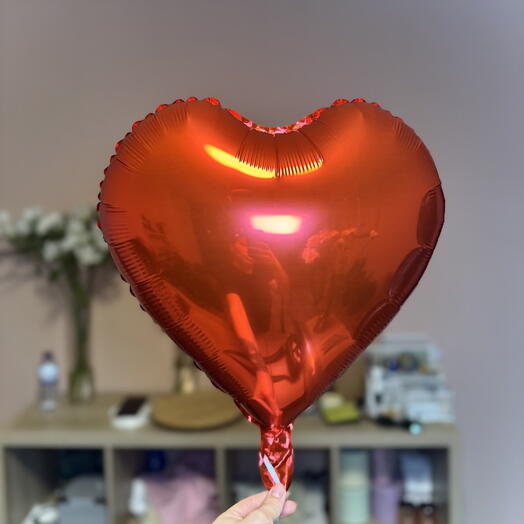 Red heart balloon