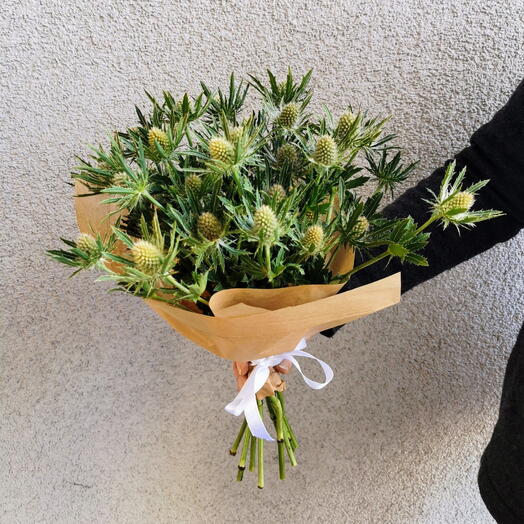Exotic Bouquet with Eryngium (Sea Holly)