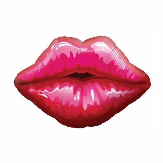 Foil balloon Lips