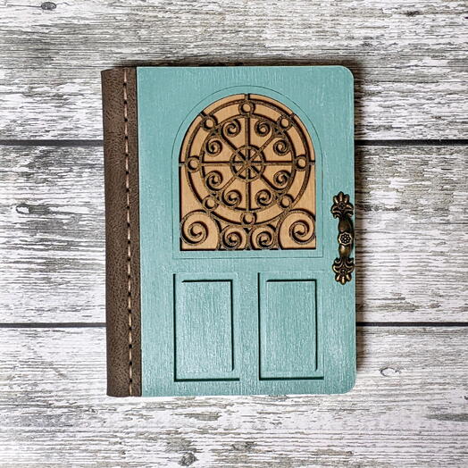 Notepad-sketchbook door