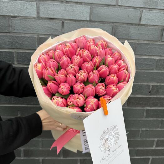 51 Coral Tulips