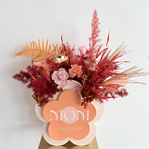 A Tribute to Mom 1 - Preserved Flowers Box