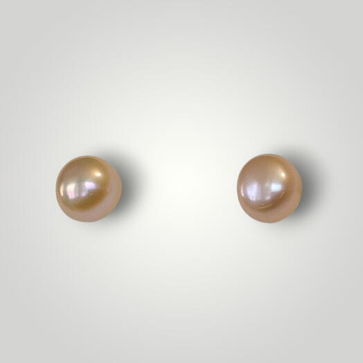 Pearl earrings,  natural color,  natural freshwater,  06 mm