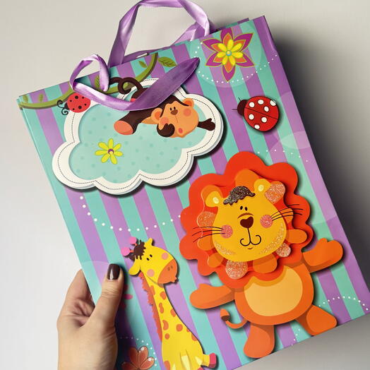 Bolsa de regalo leon