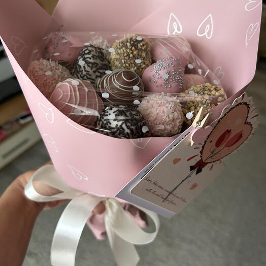 Chocolate-covered strawberries 21 pcs