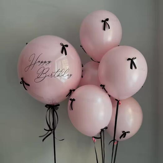 A set of balloons «Pink»