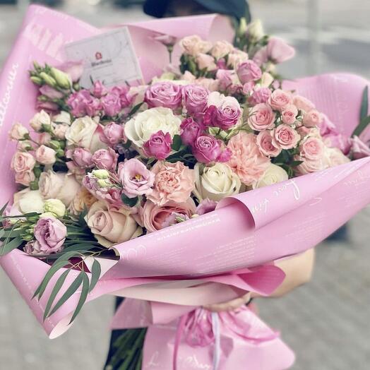 Bouquet "Pink Sonet"