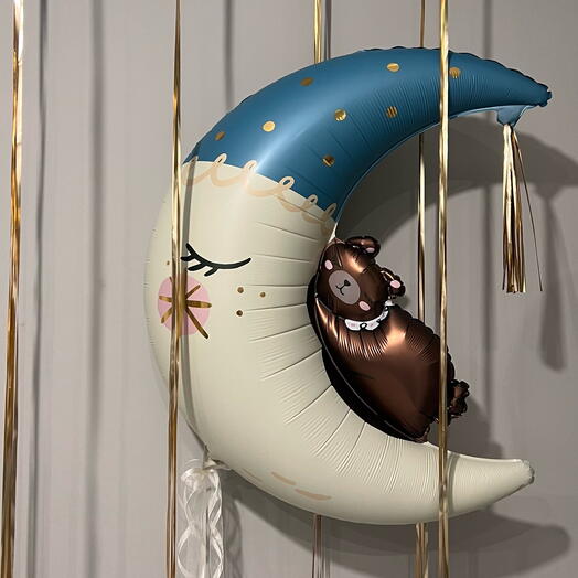 Miś na księżycu 80*98cm