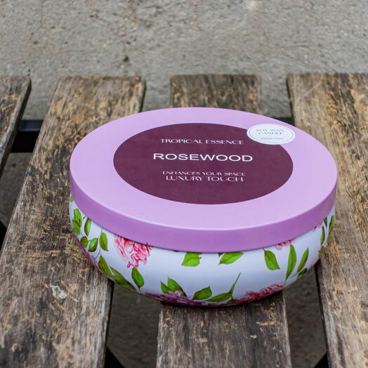 Spring Candle. Rosewood Tropical Essence