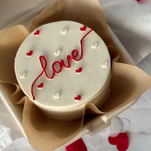 Bento cake love love