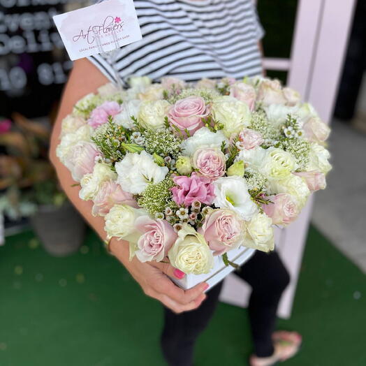 White and Pink in My Heart