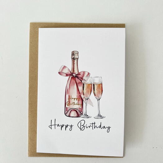 Happy Birthday Postcard 1