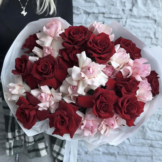 25 French Roses - Mix