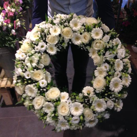 White wreath