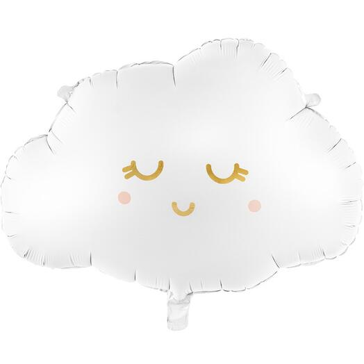 White Gold Cloud Foil balloon