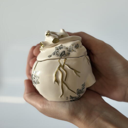 Aroma candle Loving Heart