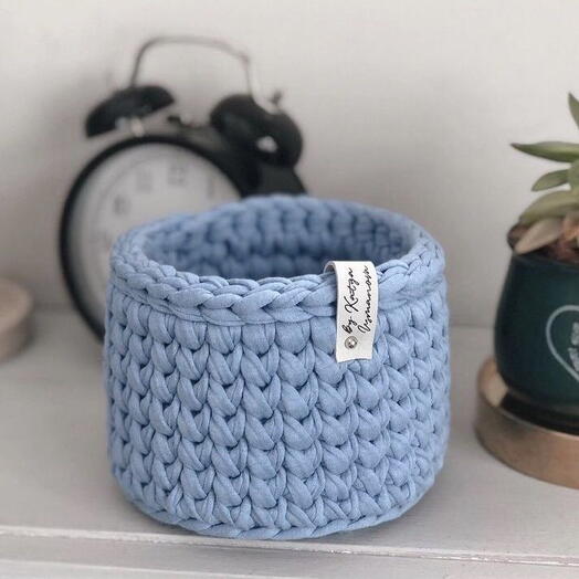 Простые корзинки Handmade