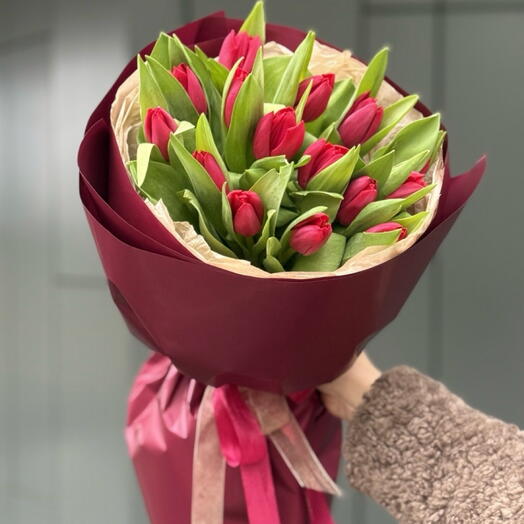 Qırmızı lale 15əd