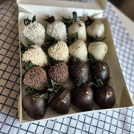 Fresas cubiertas de chocolate GALANT