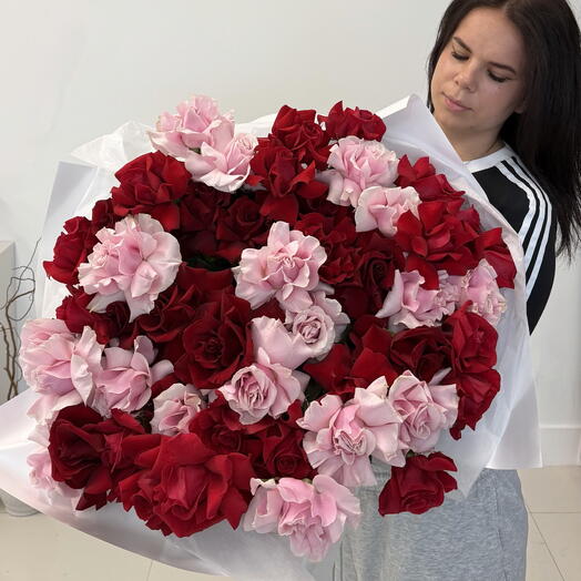 50 French Roses - Mix