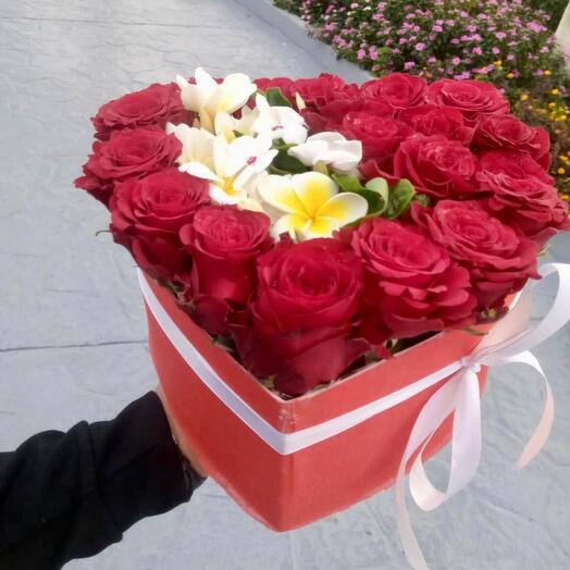 Heart of roses