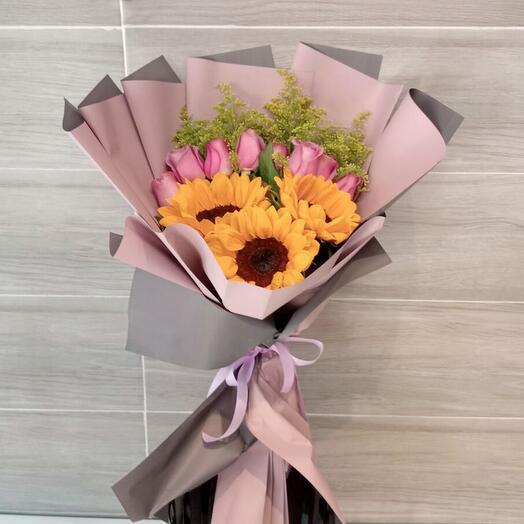 Amanecer Romantico Ramo