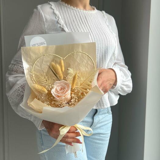 Trockenblumenstrauss "Lichtgruss"