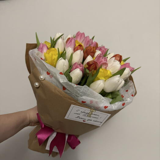 Mix tulips 🫠 45 pice