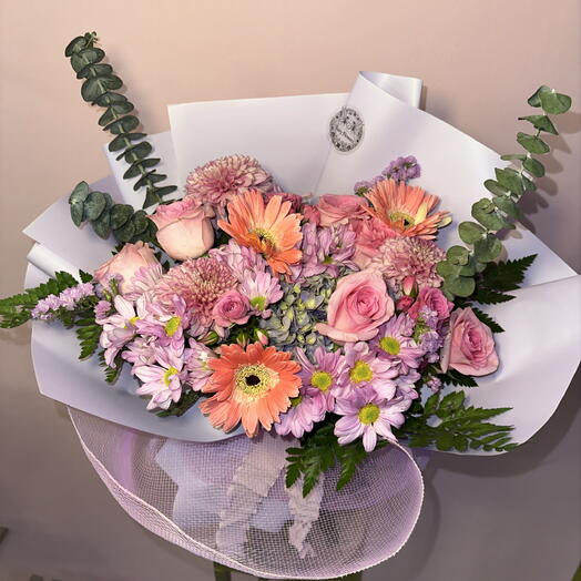 Pastel mix bouquet