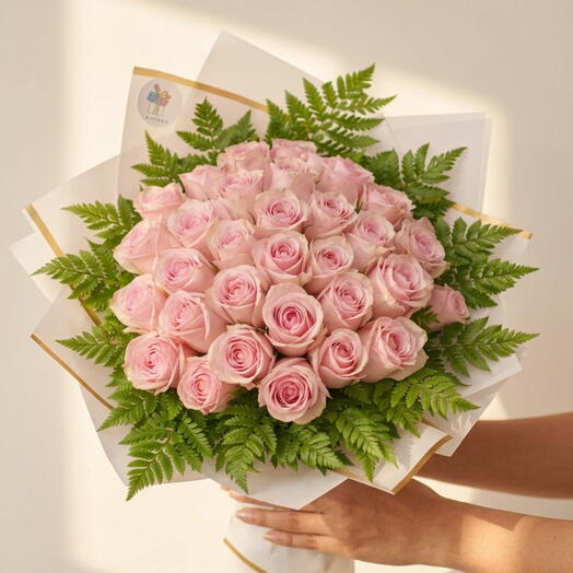 Ramo rosas rosadas 24