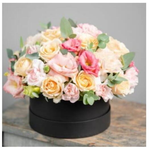 Flowers in a box ROMANTICO