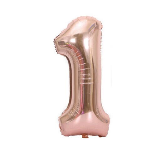 Large 60 cm Balloon Number 1