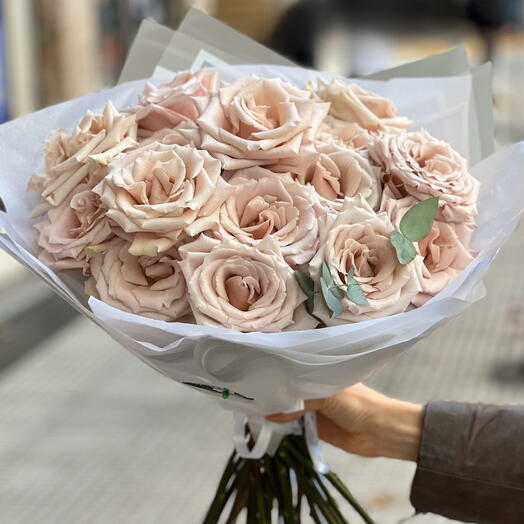 ROSAS QUICKSAND (21 rosas importadas)