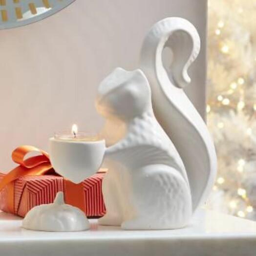 Squirrel Jonathan Adler candle holder