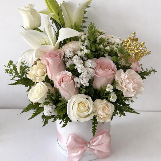 Caixa Real Rosa Blanco