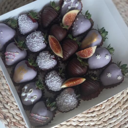 Fresas con chocolate Shok