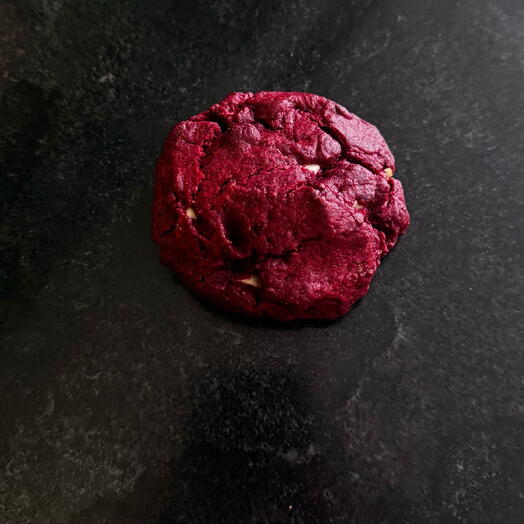 Ciastko crumble Czerwony aksamit