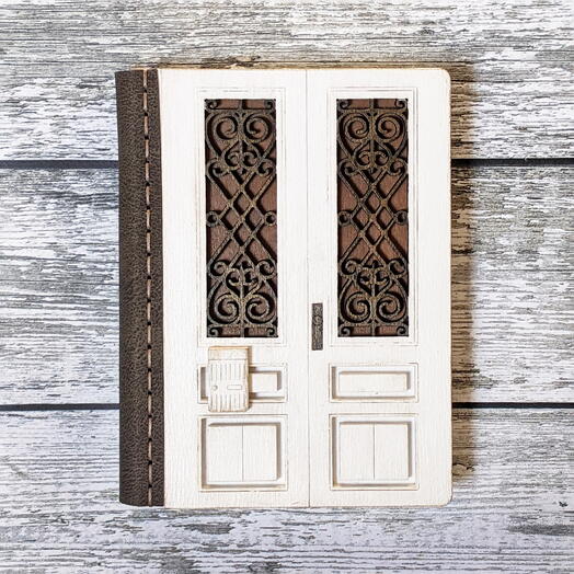 Belgrade white door journal Terazije