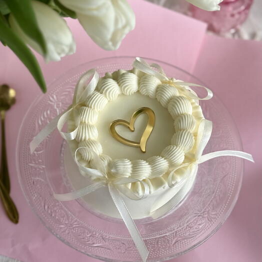 Bento-cake «Lambeth with bows»